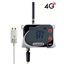 Obrázok z GSM datalogger teploty, vlhkosti a s detektorom zaplavenia, so zabudovaným GSM 4G modemom - Comet System U3832G